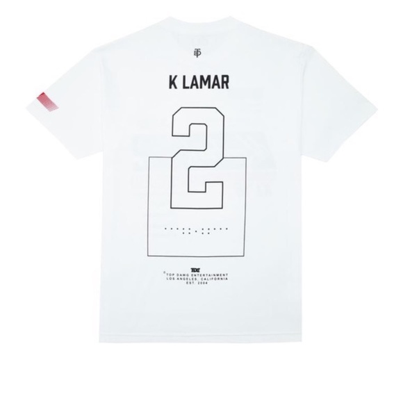 Limited Edition TDE Top Dawg Entertainment Kendrick Lamar KL18 Tee Size Medium - Picture 3 of 13